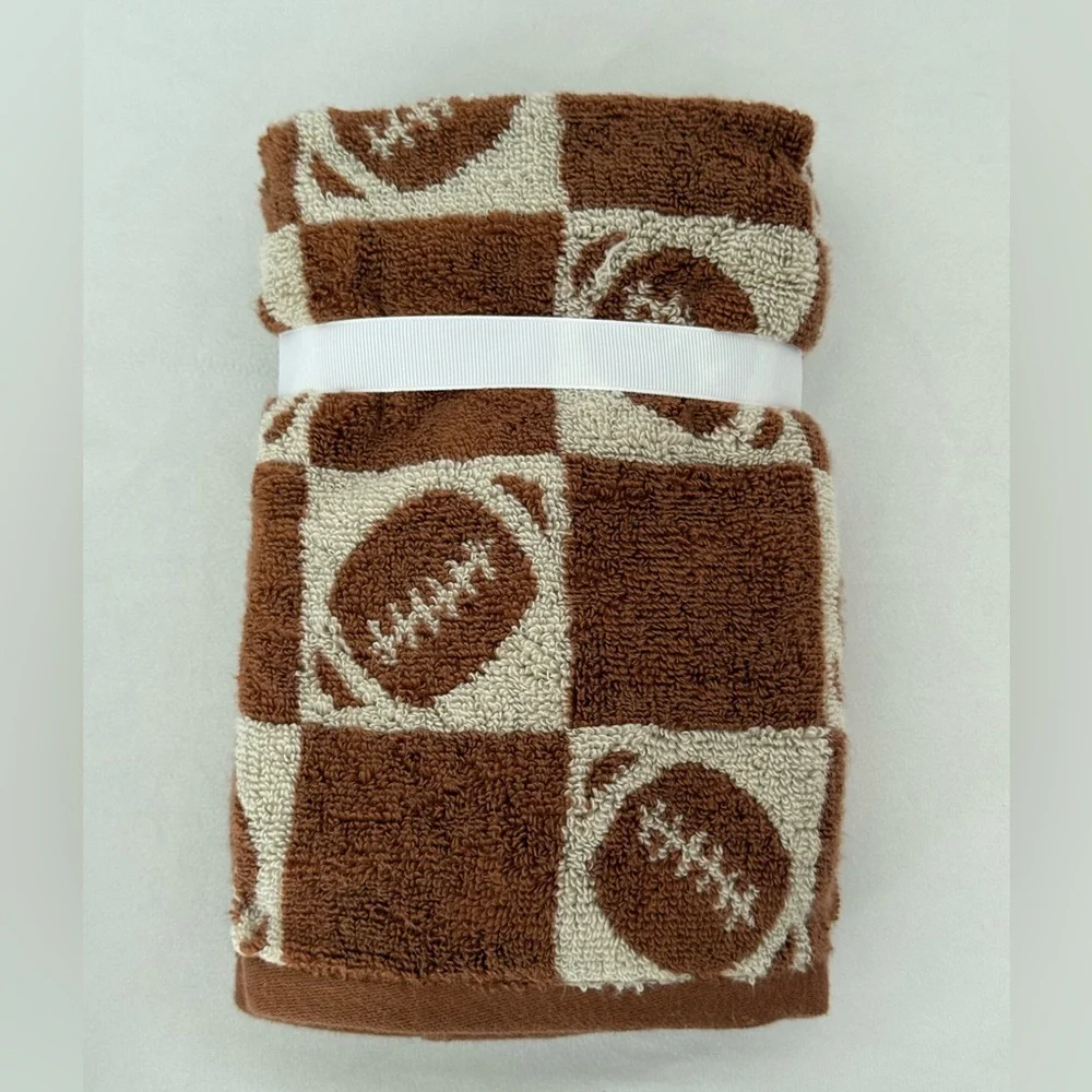 Deborah Connolly Designs Football 🏈 Hand towels